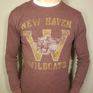Men's maroon Wildcats thermal